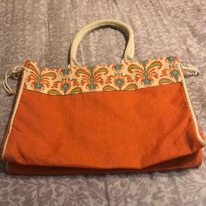 Burnt Orange Tote